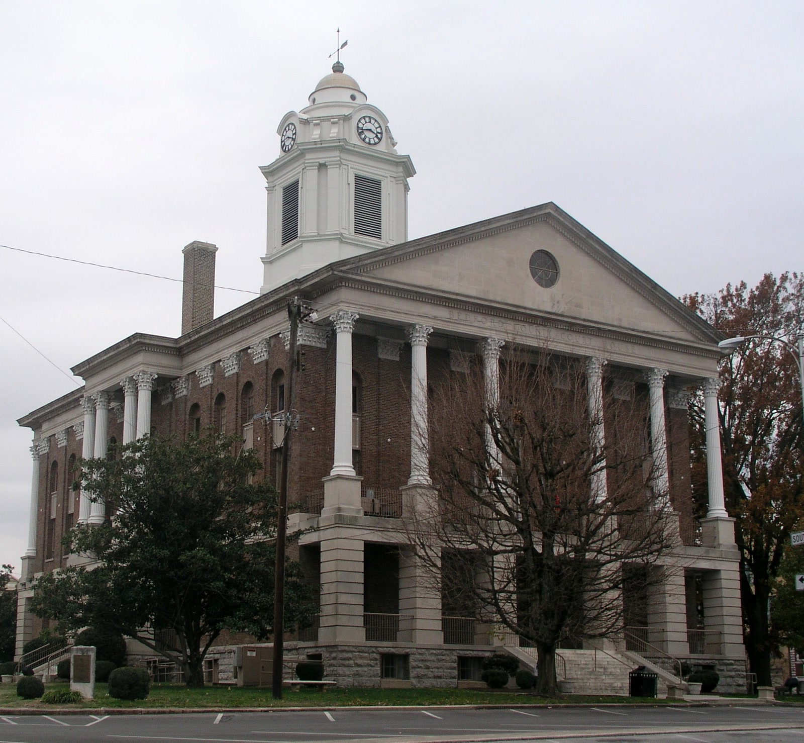Bedford County Courthouse in Shelbyville, Tennessee